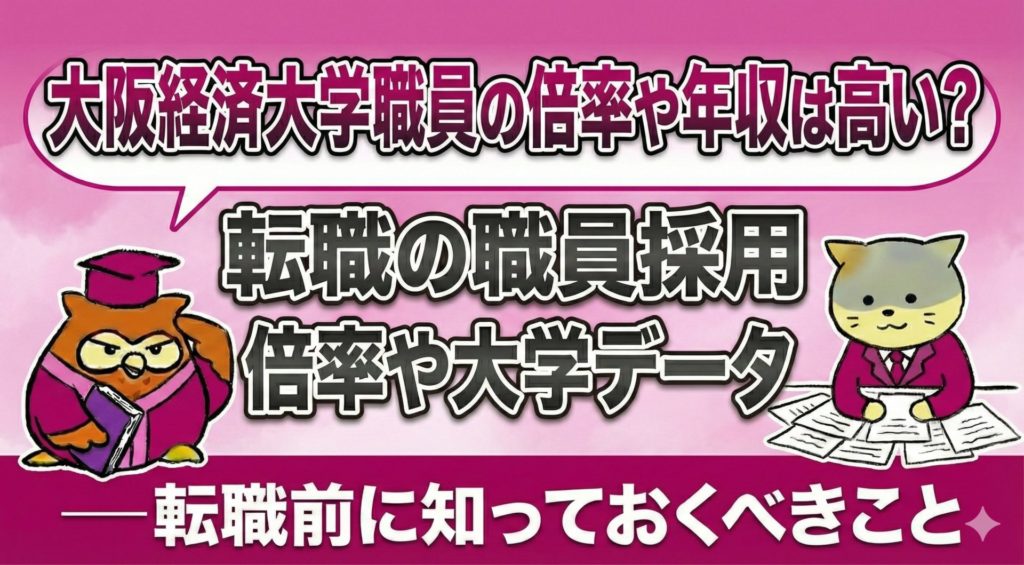 大阪経済大学職員年収