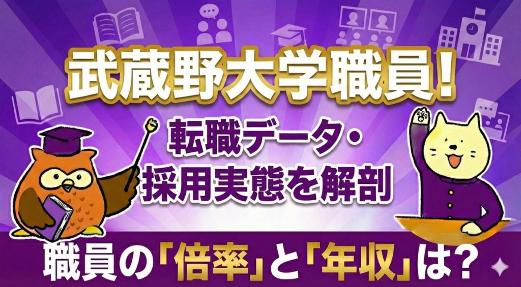 武蔵野職員大学の練習倍率